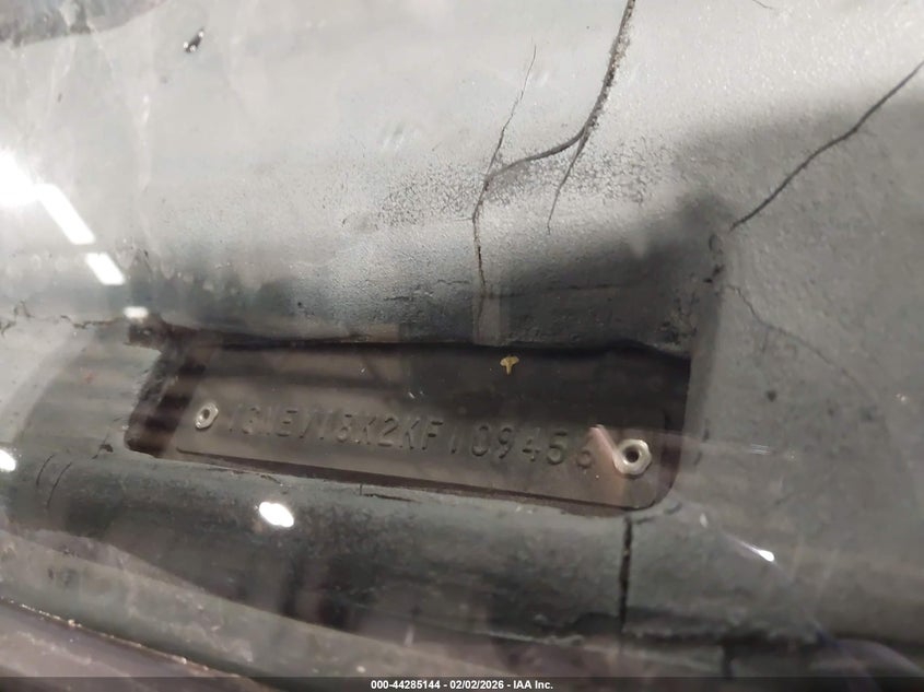 1989 Chevrolet Blazer V10 VIN: 1GNEV18K2KF109456 Lot: 44285144