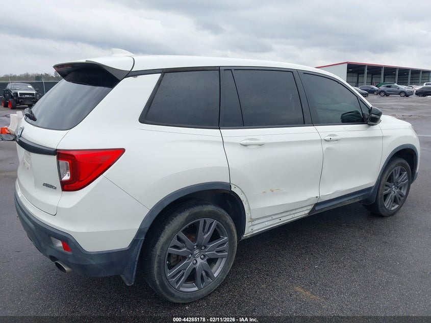 Vin: 5fnyf8h53kb012096, lot: 44781514, honda passport ex-l 20194