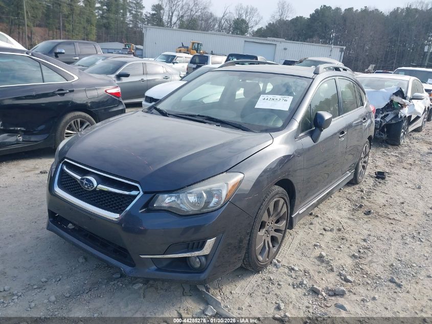 2016 Subaru Impreza 2.0I Sport Premium