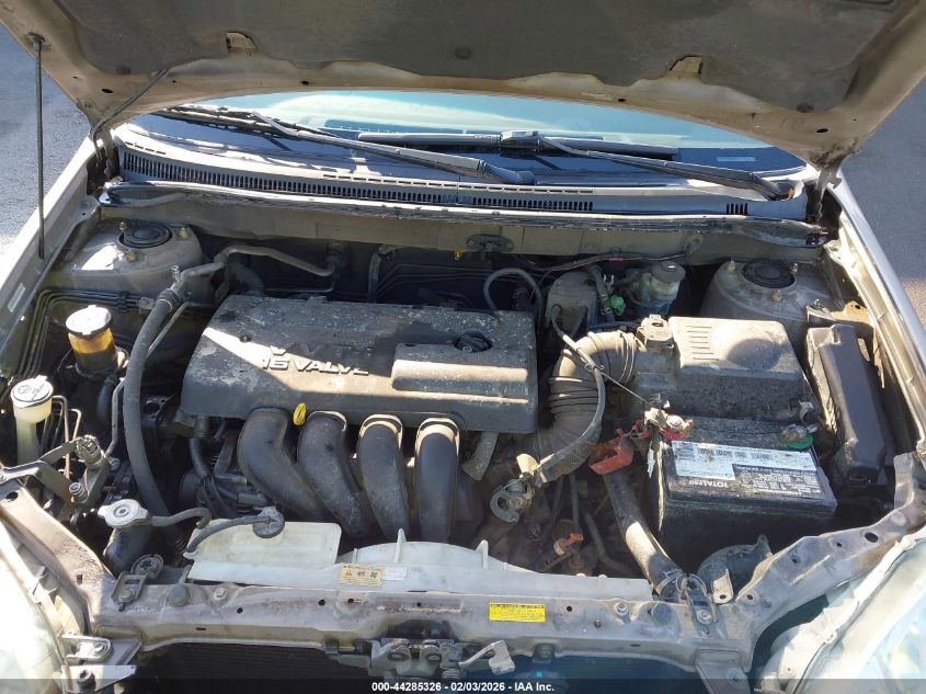 2003 Toyota Corolla Le VIN: 1NXBR38E13Z098562 Lot: 44285326