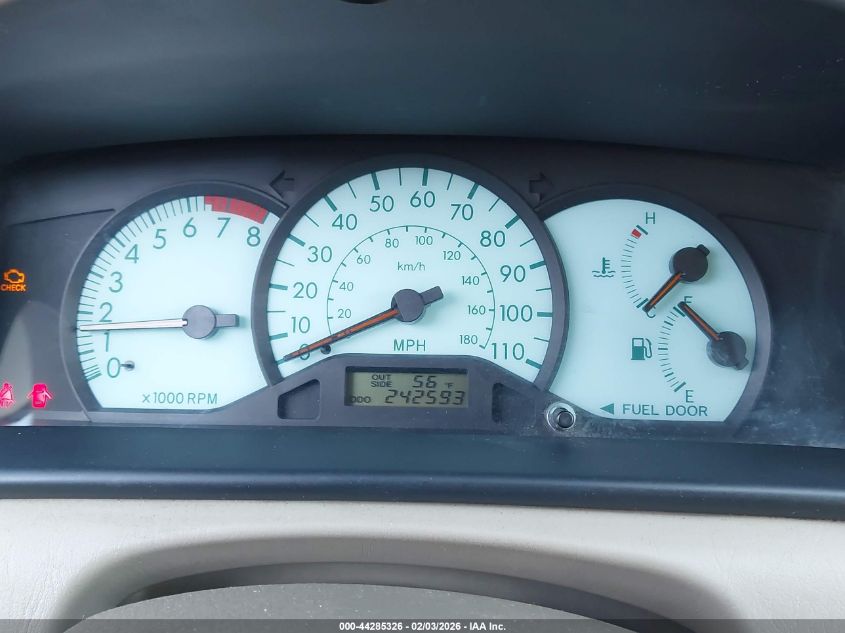 2003 Toyota Corolla Le VIN: 1NXBR38E13Z098562 Lot: 44285326