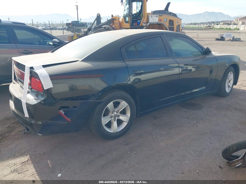 Vin: 2c3cdxbg6dh671165, lot: 44781861, dodge charger se 20134