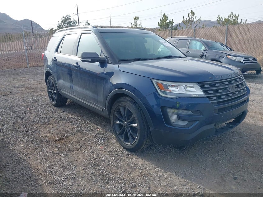 Vin: 1fm5k8d88hga14743, lot: 44781990, ford explorer xlt 20171