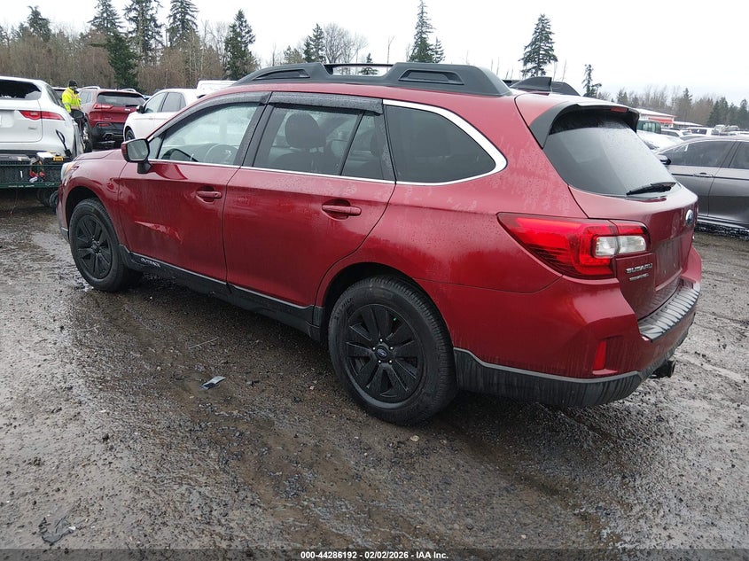 2016 Subaru Outback 2.5I Premium