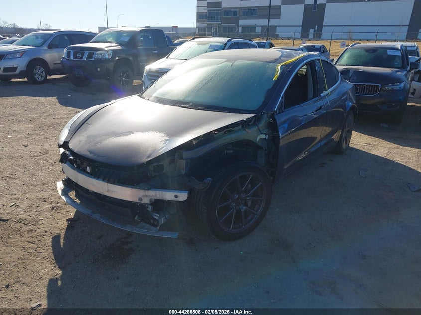 Vin: 5yj3e1eb9kf209885, lot: 44782844, tesla model 3 long range/performance 20192