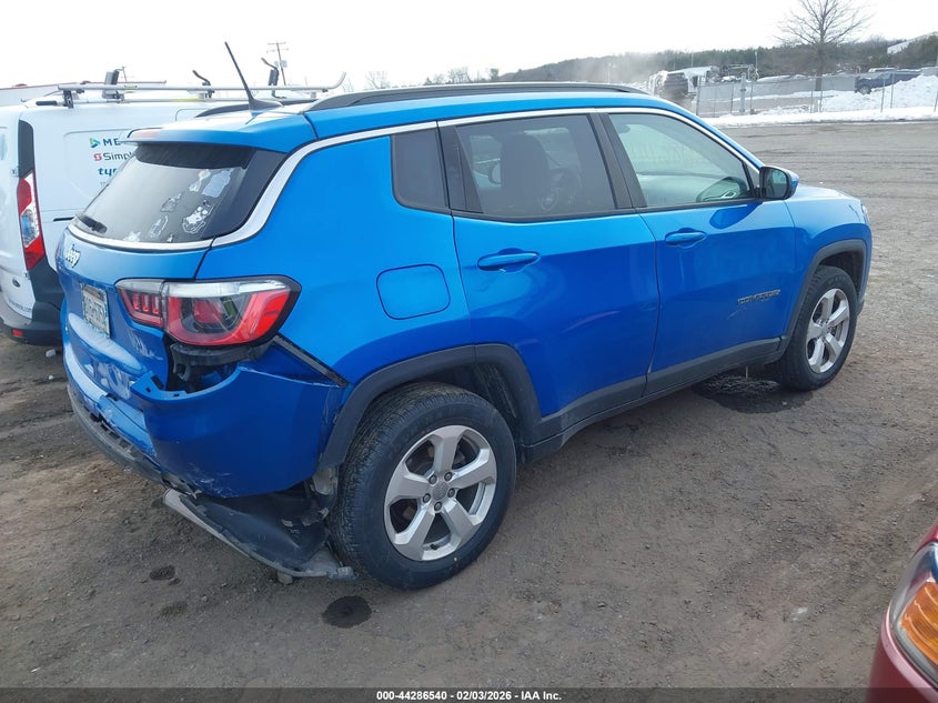 Vin: 3c4njdbb4kt792569, lot: 44782875, jeep compass latitude 4x4 20194