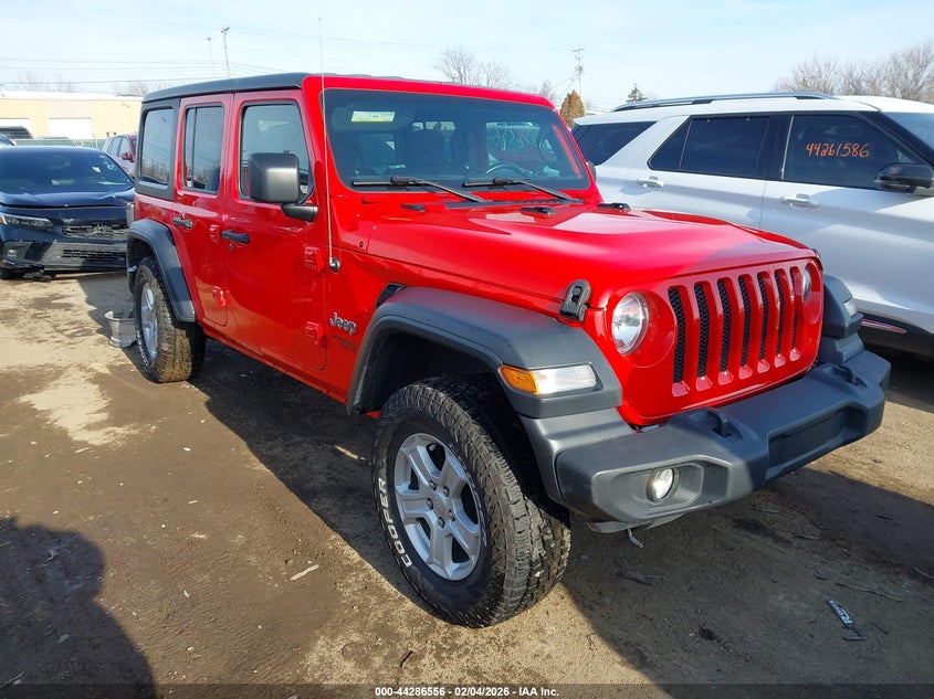 2019 Jeep Wrangler Unlimited Sport S 4X4