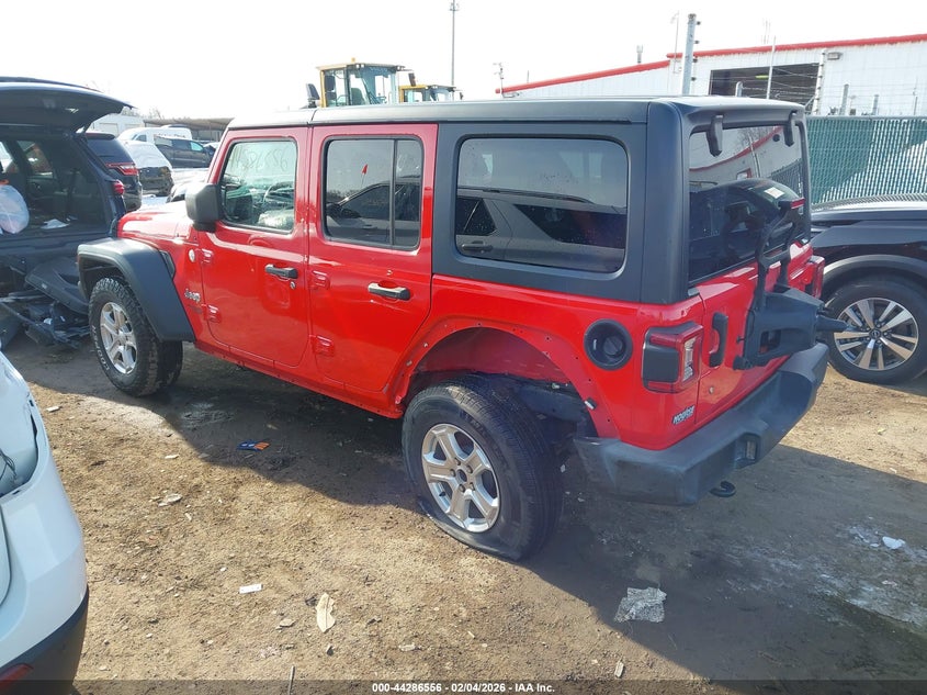 2019 Jeep Wrangler Unlimited Sport S 4X4