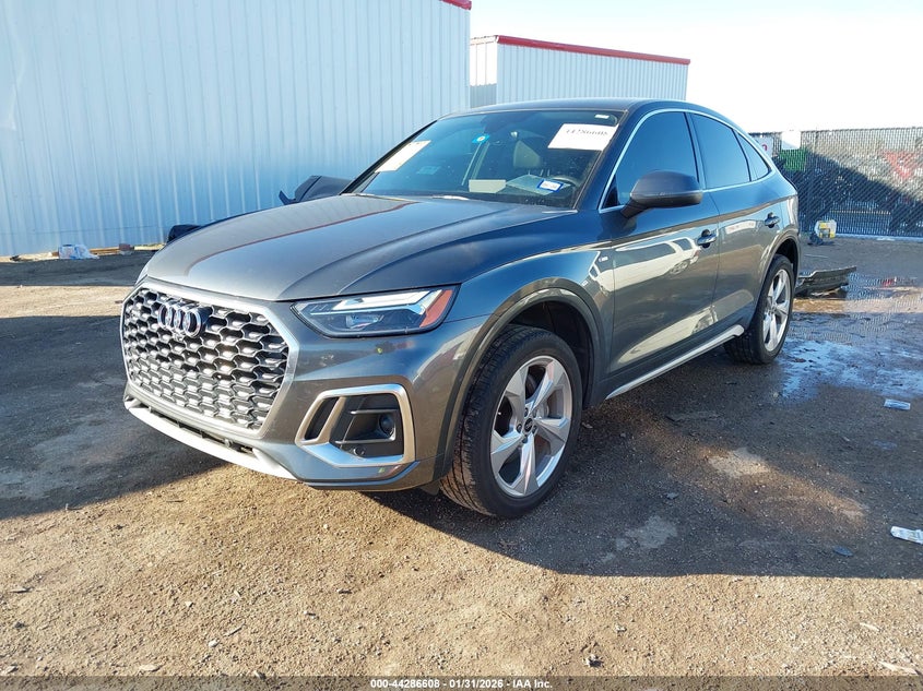 2023 Audi Q5 Sportback Premium Plus 45 Tfsi S Line Quattro S Tronic