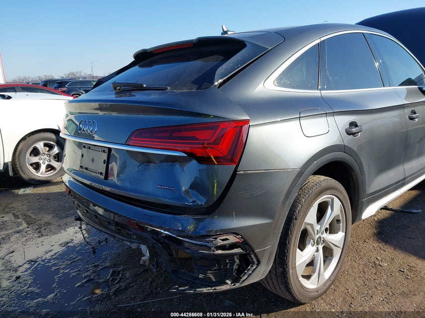 2023 Audi Q5 Sportback Premium Plus 45 Tfsi S Line Quattro S Tronic VIN: WA15AAFY3P2134628 Lot: 44286608