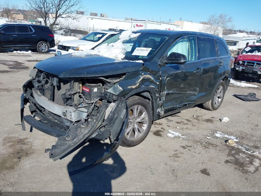 2014 Toyota Highlander Xle V6