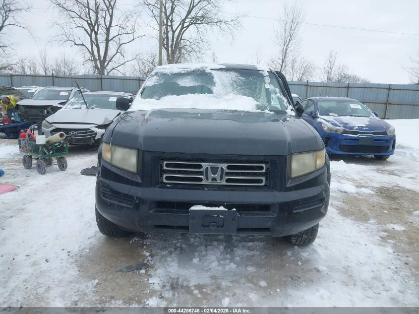 2006 Honda Ridgeline Rts VIN: 2HJYK16456H501379 Lot: 44286746