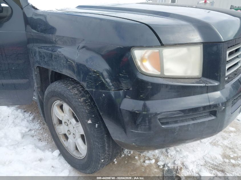 2006 Honda Ridgeline Rts VIN: 2HJYK16456H501379 Lot: 44286746