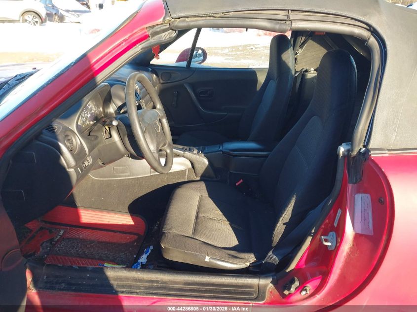 1999 Mazda Mx-5 Miata Leather Pkg/Popular Equipment Pkg/Sports Pkg/Touring/Touring Pkg