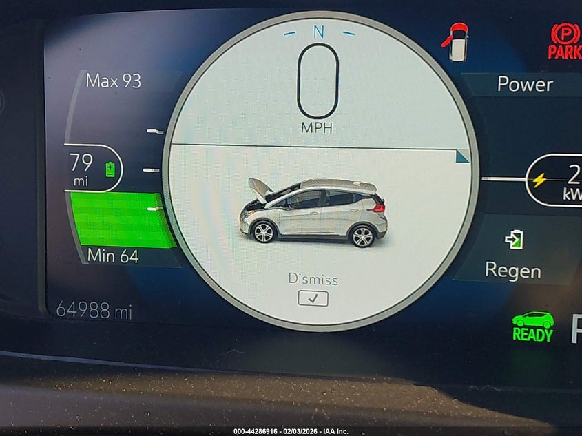 2020 Chevrolet Bolt Ev Fwd Premier VIN: 1G1FZ6S04L4135505 Lot: 44286916