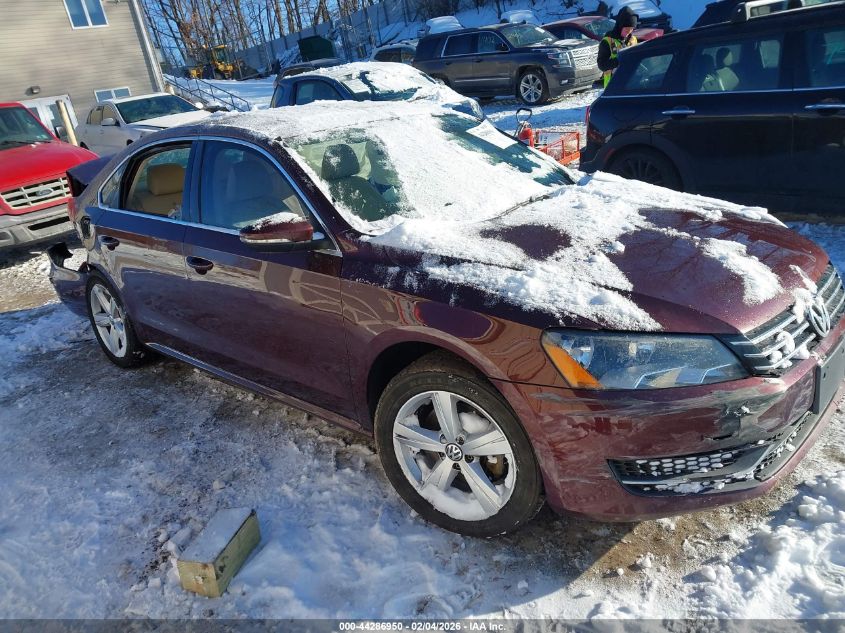 2012 Volkswagen Passat 2.5L Se