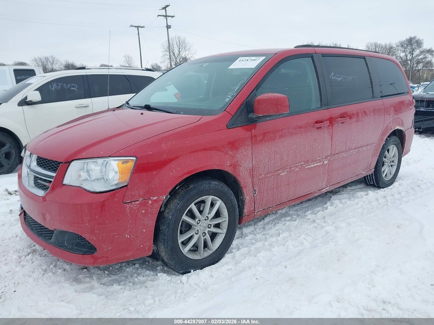 Vin: 2c4rdgcg3er391056, lot: 44783343, dodge grand caravan sxt 20142