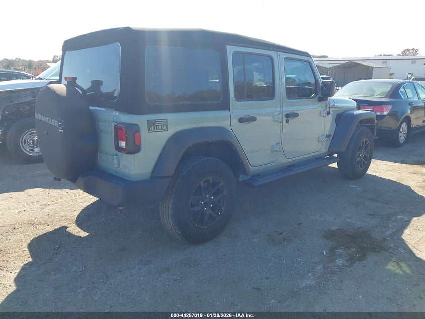 2023 Jeep Wrangler 4-Door Sport S 4X4
