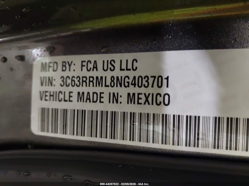 2022 RAM 3500 auction photo 8