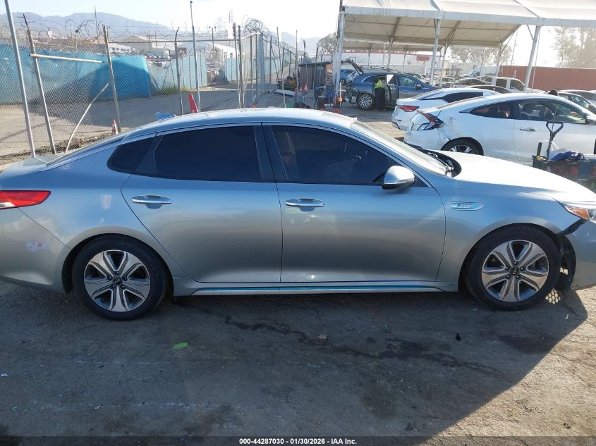 2018 Kia Optima Plug-In Hybrid Ex VIN: KNAGV4LD0J5022877 Lot: 44287030