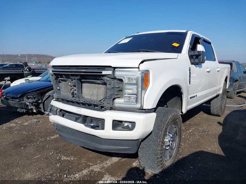 Vin: 1ft7w2bt9heb46685, lot: 44783670, ford f-250 platinum 20172