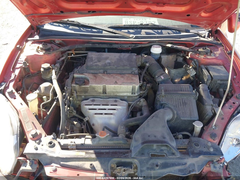 2008 Mitsubishi Eclipse Spyder Gs VIN: 4A3AL25F28E001117 Lot: 44287600