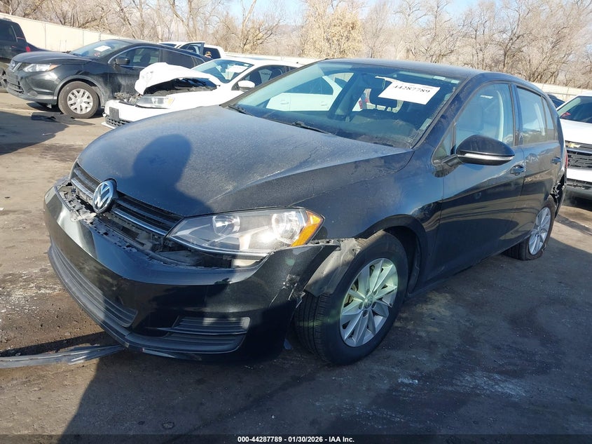 2016 Volkswagen Golf Tsi S 4-Door