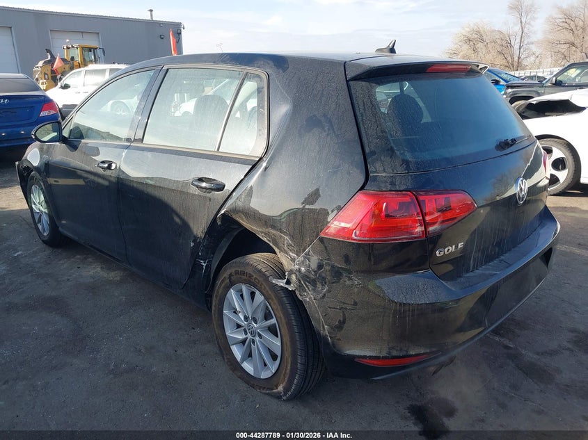 2016 Volkswagen Golf Tsi S 4-Door