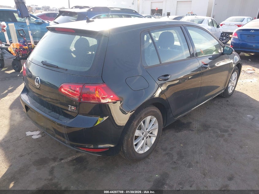 2016 Volkswagen Golf Tsi S 4-Door