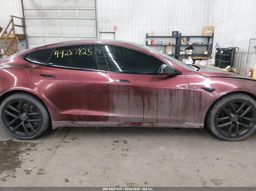 2022 Tesla Model S Plaid Tri Motor All-Wheel Drive VIN: 5YJSA1E64NF473711 Lot: 44287825