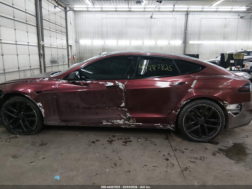 2022 Tesla Model S Plaid Tri Motor All-Wheel Drive VIN: 5YJSA1E64NF473711 Lot: 44287825