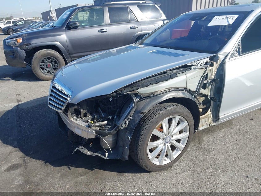 2011 Mercedes-Benz S 400 Hybrid VIN: WDDNG9FB3BA386186 Lot: 44287949