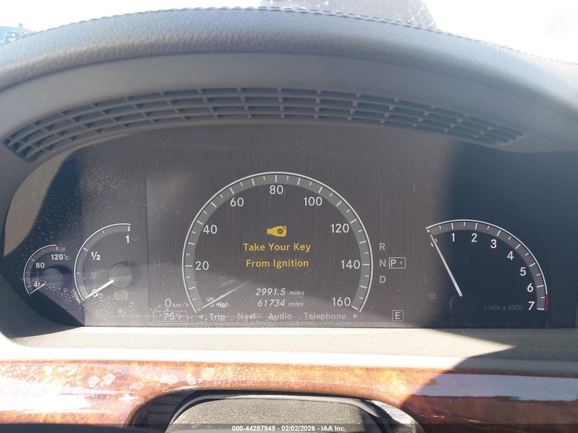 2011 Mercedes-Benz S 400 Hybrid VIN: WDDNG9FB3BA386186 Lot: 44287949