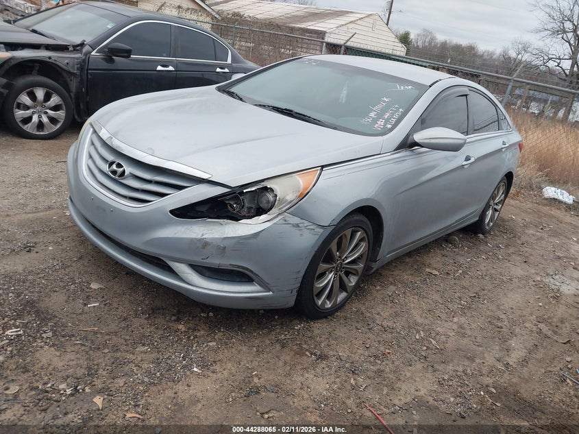 2012 Hyundai Sonata 2.4 Gls blue Lot 111044288065 Vin 5NPEB4AC4CH449477