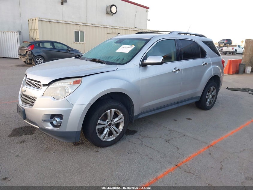 2012 Chevrolet Equinox 2.4 Ltz silver Lot 111044288365 Vin 2GNALFEK0C1273464