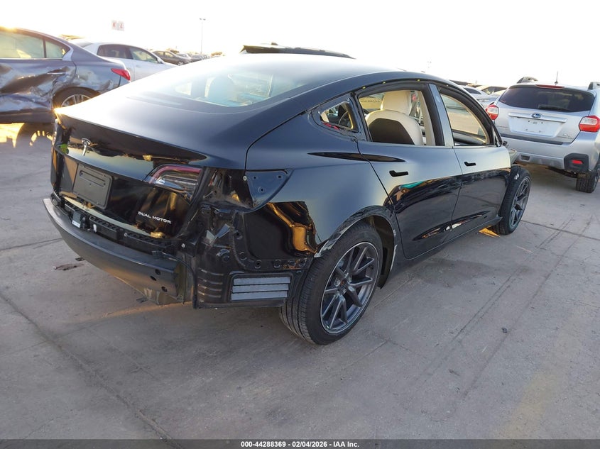 Vin: 5yj3e1eb5kf192406, lot: 44784705, tesla model 3 long range/performance 20194