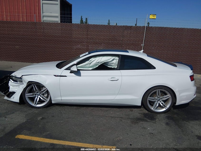 2018 Audi A5 2.0T Premium VIN: WAUTNAF53JA070818 Lot: 44288452