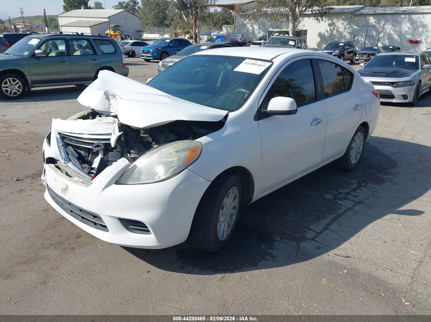 Vin: 3n1cn7ap3dl873594, lot: 44784801, nissan versa 1.6 sv 20132
