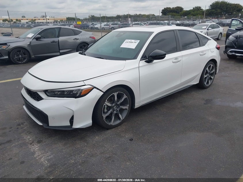 VIN 19XFL4H9XSE001064 2025 HONDA CIVIC HYBRID SPORT TOURING