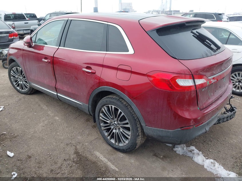 2016 Lincoln Mkx Reserve