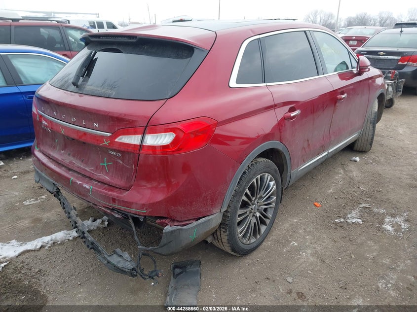 2016 Lincoln Mkx Reserve