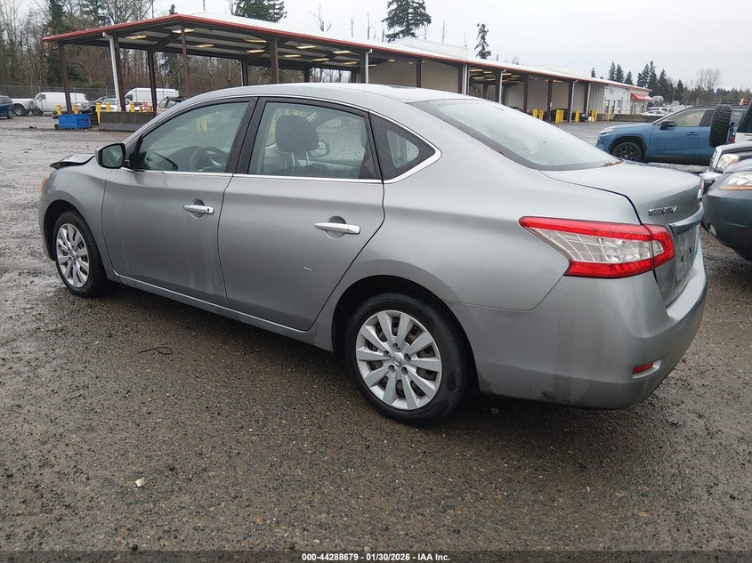 2014 Nissan Sentra Fe+ S/Fe+ Sv/S/Sl/Sr/Sv