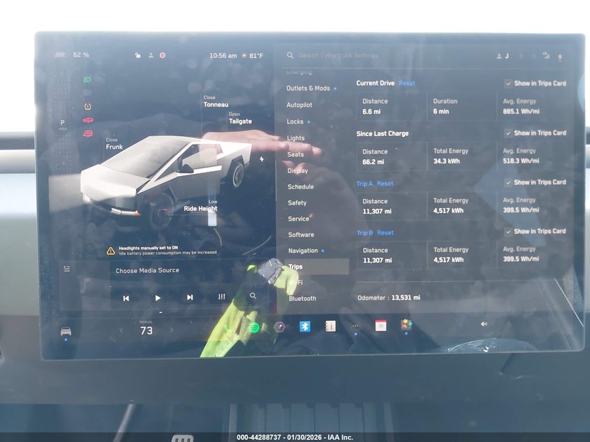 2025 Tesla Cybertruck All-Wheel Drive VIN: 7G2CEHED0SA059251 Lot: 44288737