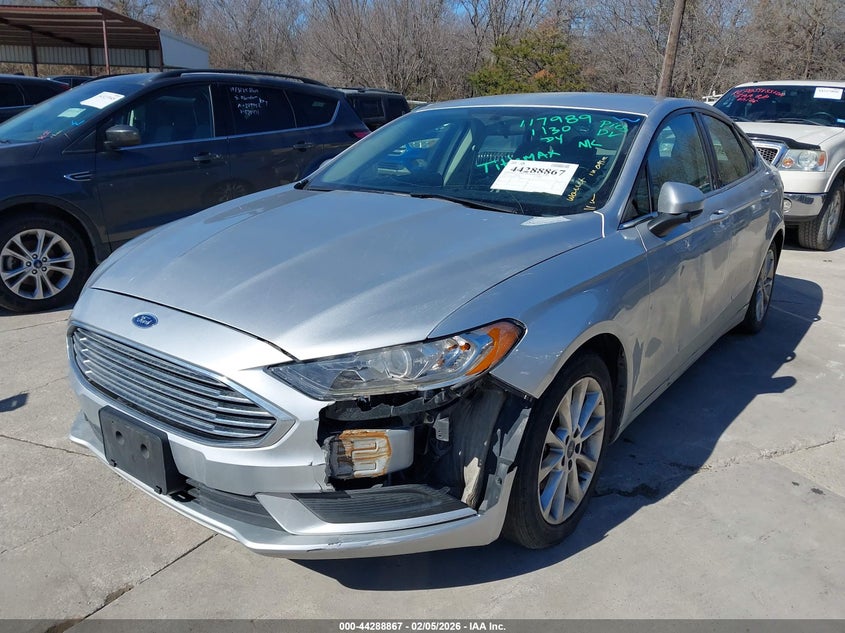 2017 Ford Fusion Se 3FA6P0H72HR117989 photo 1