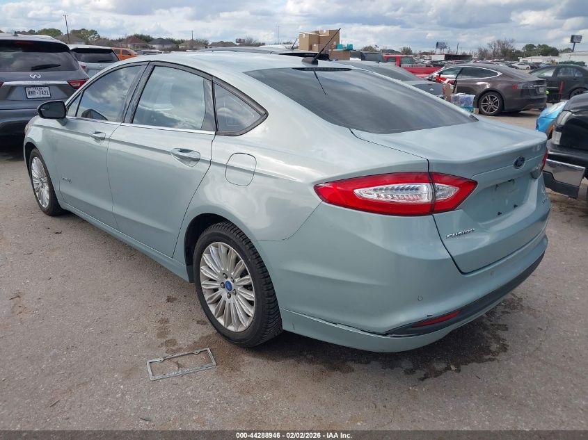 2013 Ford Fusion Hybrid Se