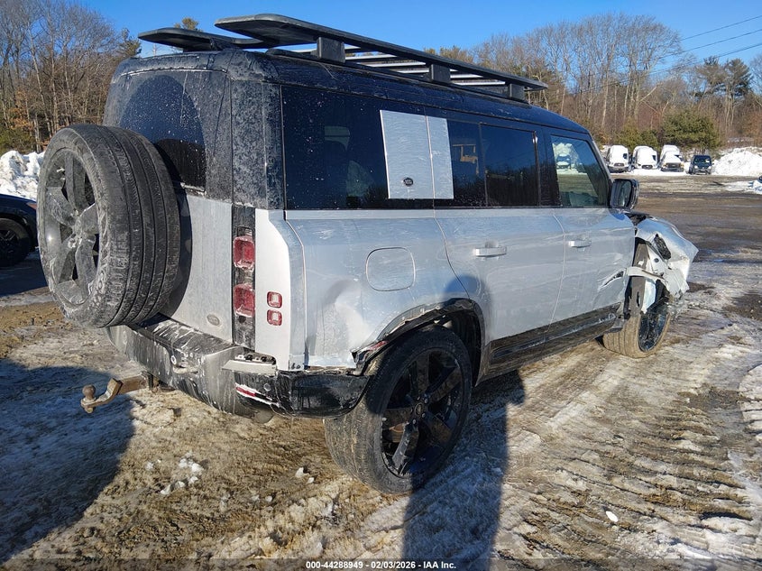 VIN SALE37RU4M2044016 2021 LAND ROVER DEFENDER 110 X-DYNAMIC HSE