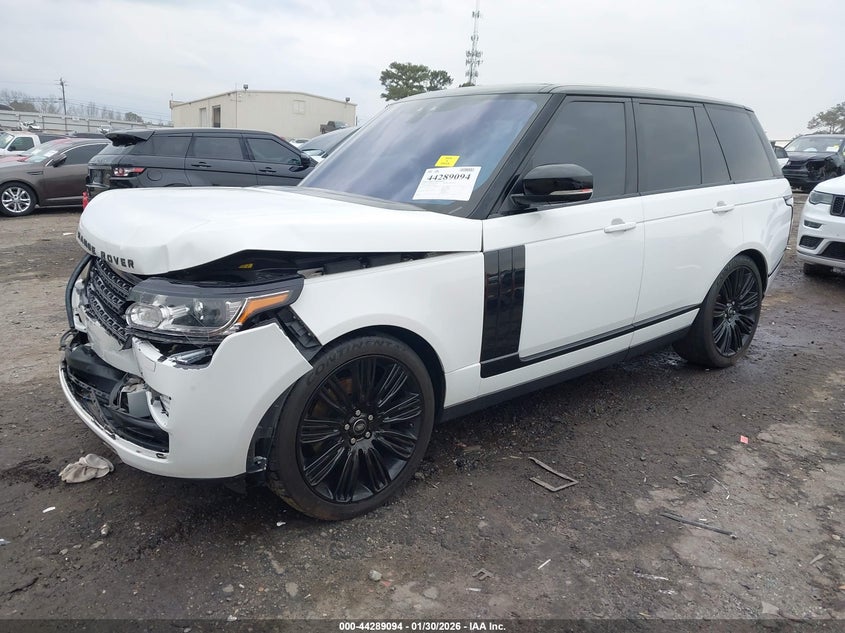 2017 Land Rover Range Rover 3.0L V6 Turbocharged Diesel Td6