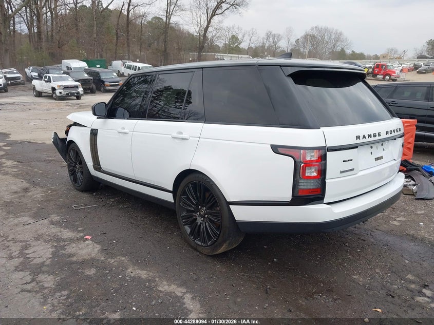 2017 Land Rover Range Rover 3.0L V6 Turbocharged Diesel Td6