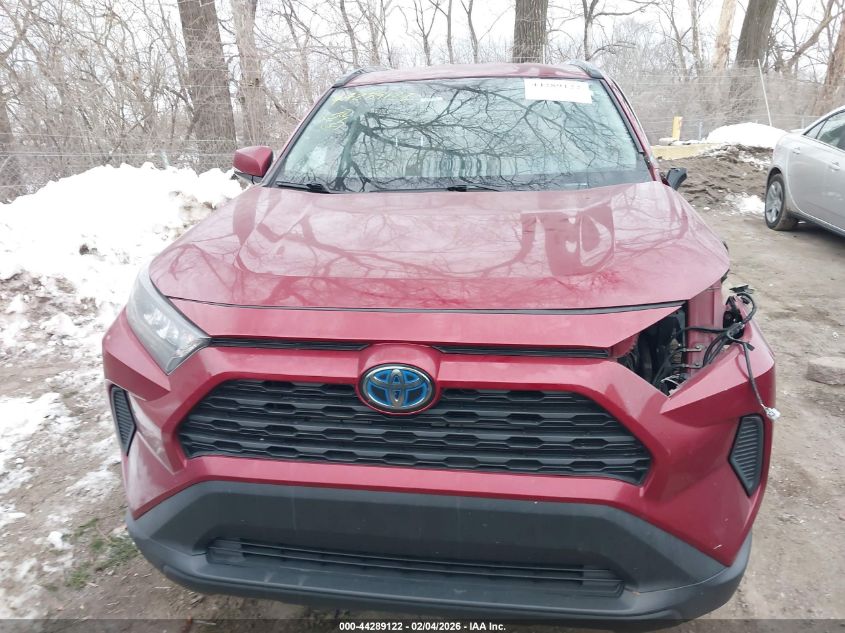 2019 Toyota Rav4 Hybrid Le VIN: 2T3MWRFV3KW016425 Lot: 44289122