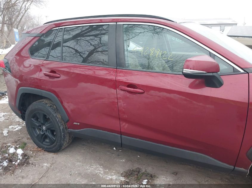 2019 Toyota Rav4 Hybrid Le VIN: 2T3MWRFV3KW016425 Lot: 44289122